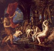  Titian Diana and Actaeon Spain oil painting reproduction